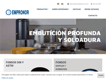 Tablet Screenshot of empronor.com